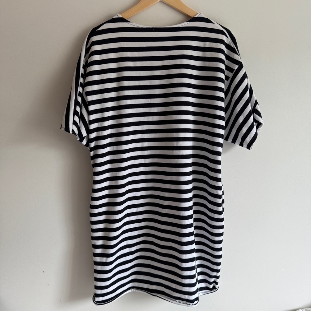 COS Striped Cotton Dress, M - Picture 4 of 9